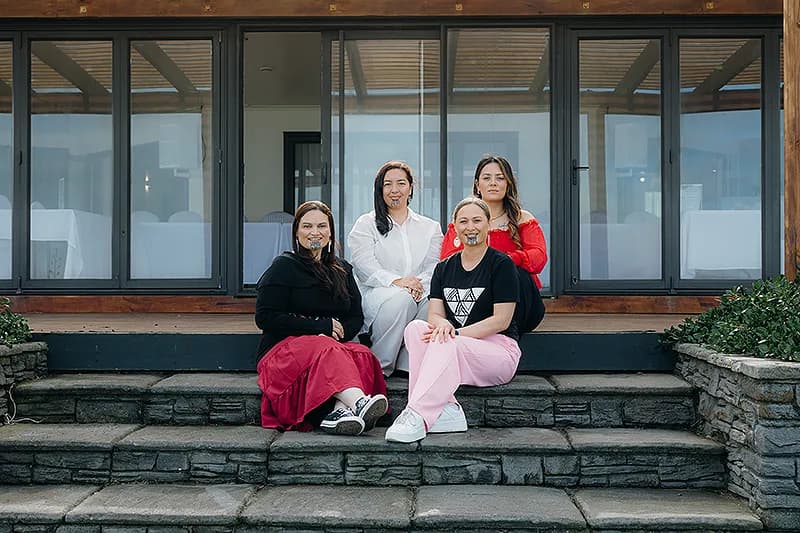 Māia Collective wāhine gathered together